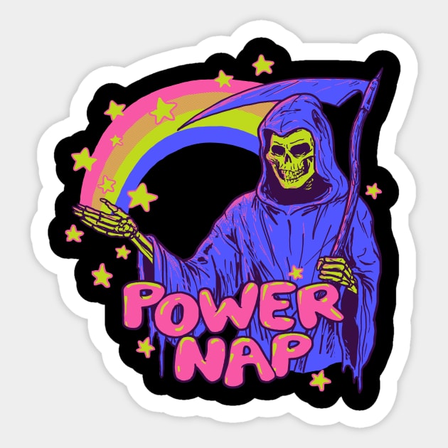 Power Nap Sticker by Hillary White Rabbit